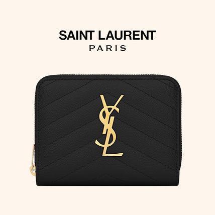 Saint Laurent モノグラム 二つ折り財布.(63955511)