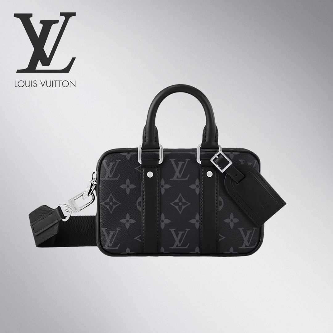 直営店★Louis Vuitton★ナノ・PDV モノグラム ロゴストラップ
