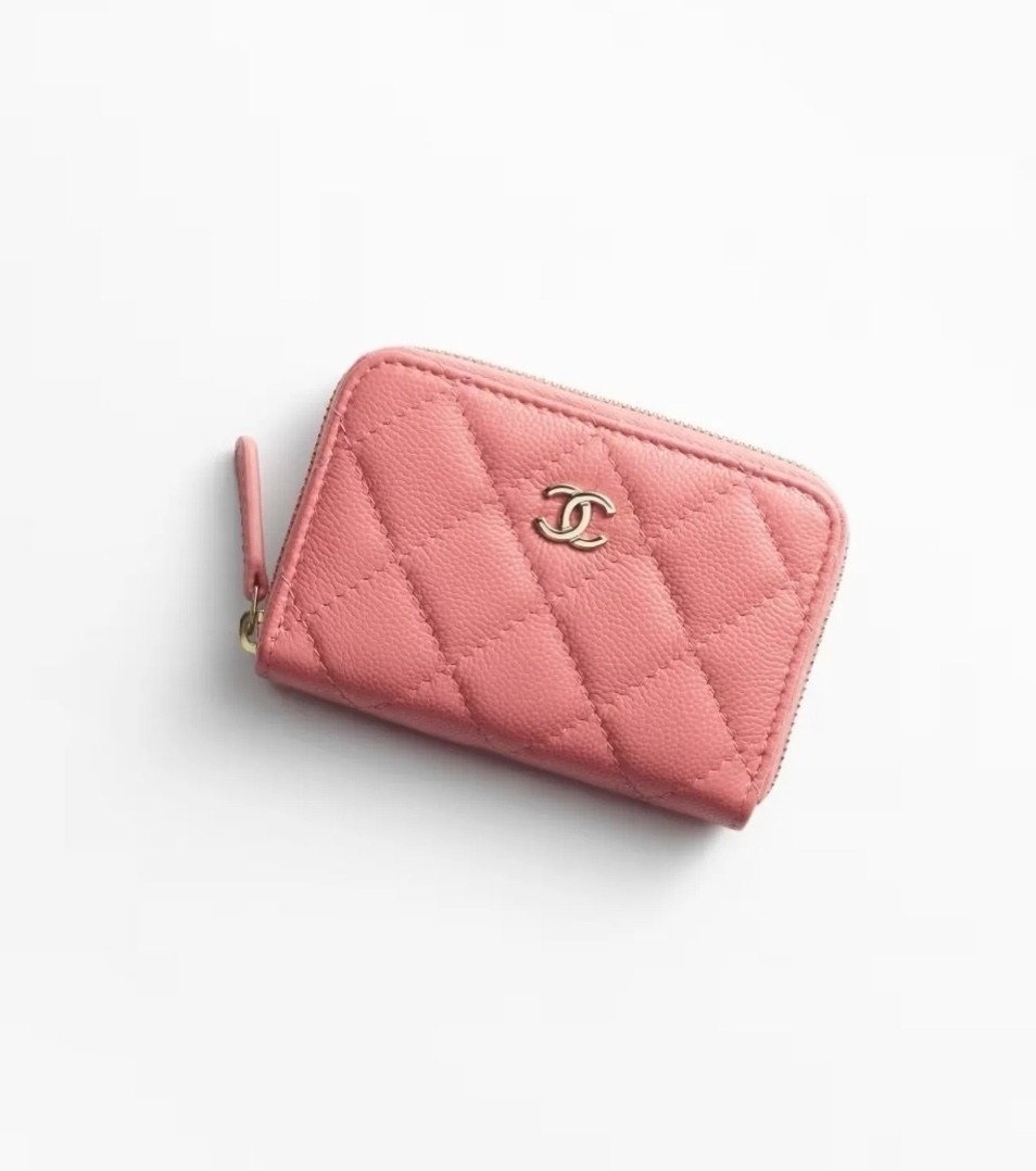 【定番&大人気♪】CHANEL ジップコインパース 折りたたみ財布