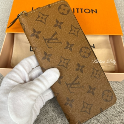 【LOUIS VUITTON】シンプル薄型モデル☆人気 クレマンス 長財布