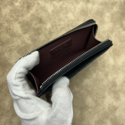 国内即発 CHANEL フラグメントケース キャビア ミニ財布