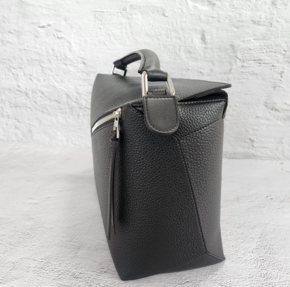 ★送料・関税込★LOEWE★ロエベ ロゴ ラージ パズルバッグ★BK