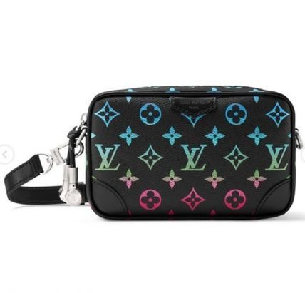 【カラフルグラデ モノグラム/黒】Louis Vuitton TROCADERO WW