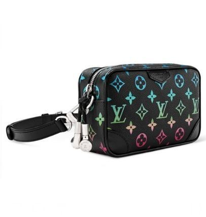 【カラフルグラデ モノグラム/黒】Louis Vuitton TROCADERO WW