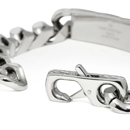 国内即発 Louis Vuitton LV チェーンブレスレット モノブラム