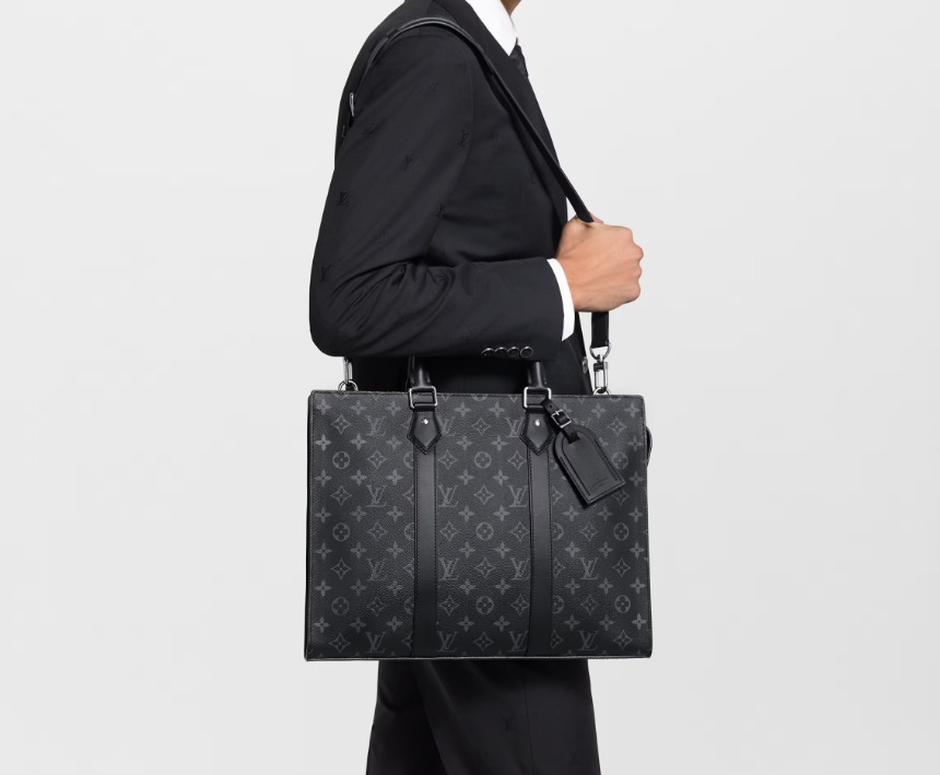 【ルイヴィトン】サックプラ・ホリゾンタル ジップ　モノグラム