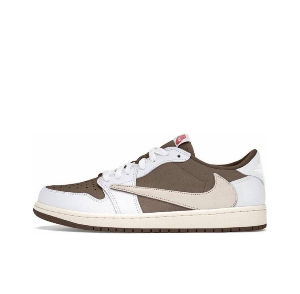 【海外スタッフより直送・正規品保証！日本未発売モデル】Travis Scott x Air Jordan 1 Low OG “Reverse Mocha” 【 新しいホットセール】
