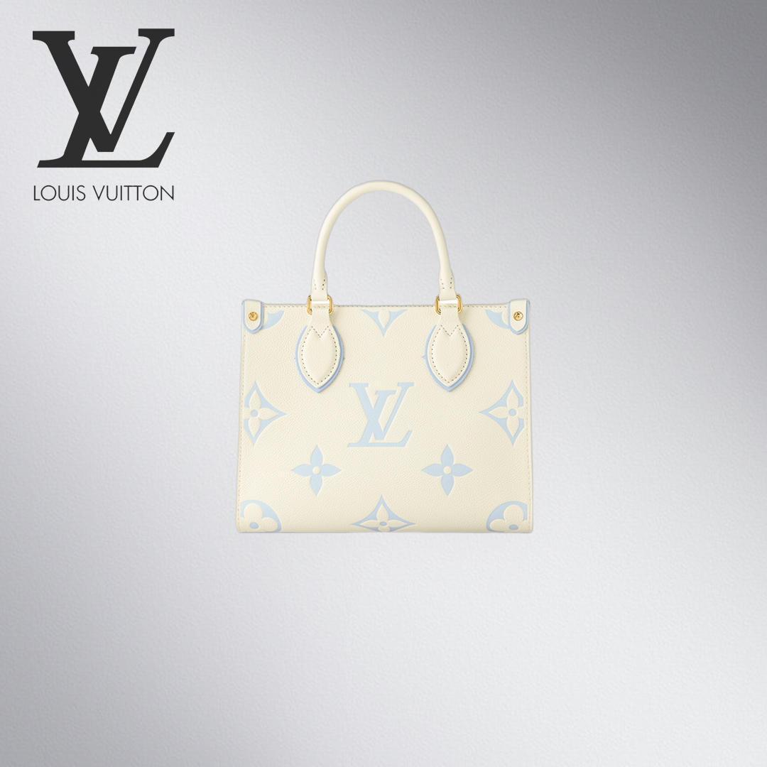 【新作！かわいいミルキーカラー♪】ルイヴィトン オンザゴー PM