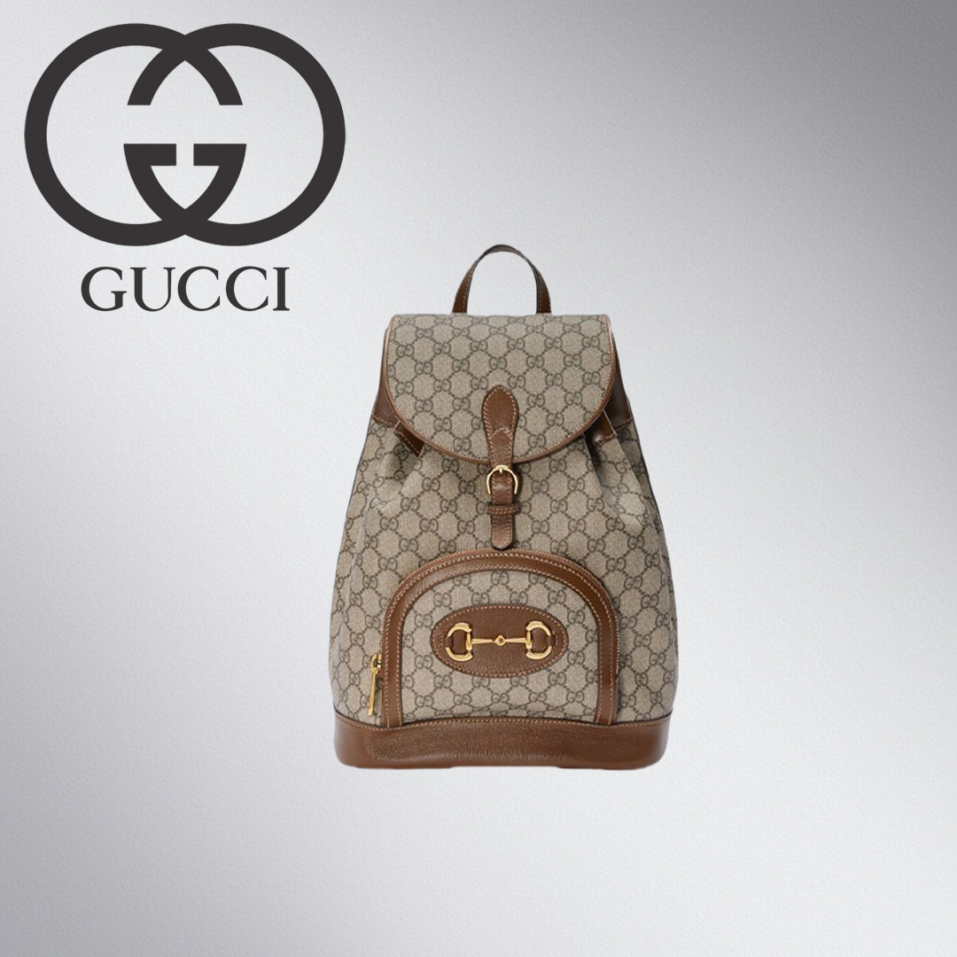 GG(グッチ) 1955 Horsebit バックパックBackpack GG Premium Canvas