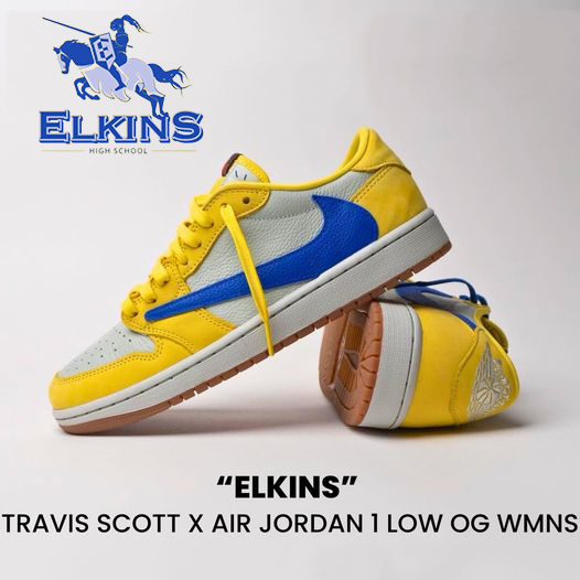 Travis Scott × Nike Wmns Air Jordan 1 Low OG SP “Elkins”