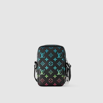 【カラフルグラデ モノグラム/黒】Louis Vuitton バッグ AMAZONE