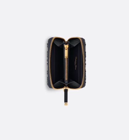 直営店買付ディオール カロ コンパクト折りたたみ財布ウォレット