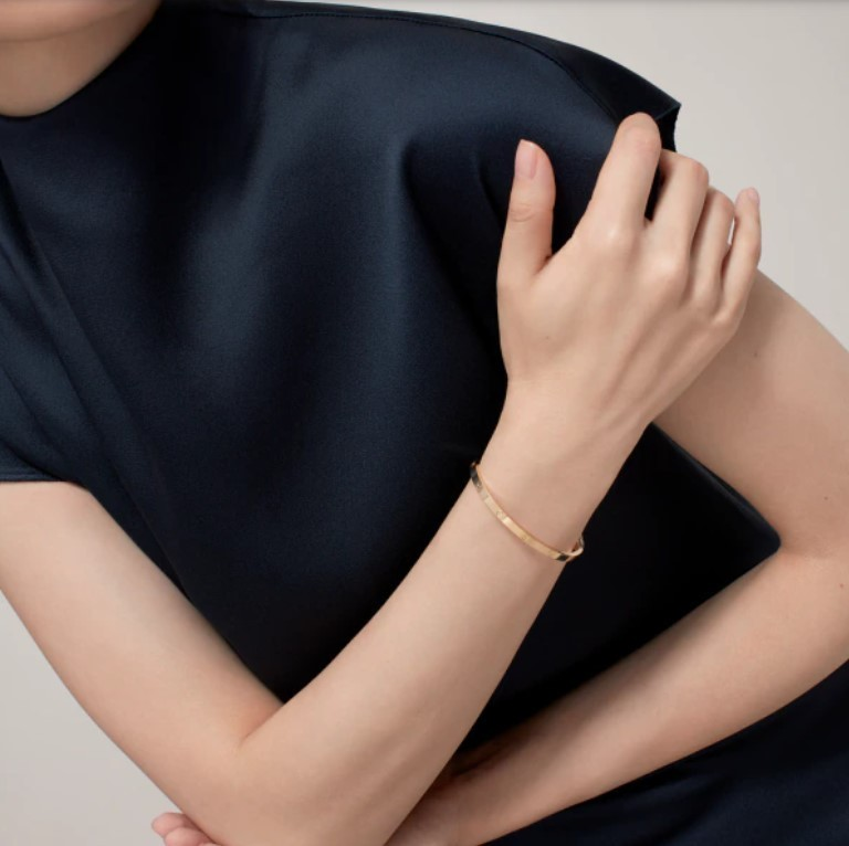 明るく美しい輝き◆Cartier◆18K LOVE ブレスレット