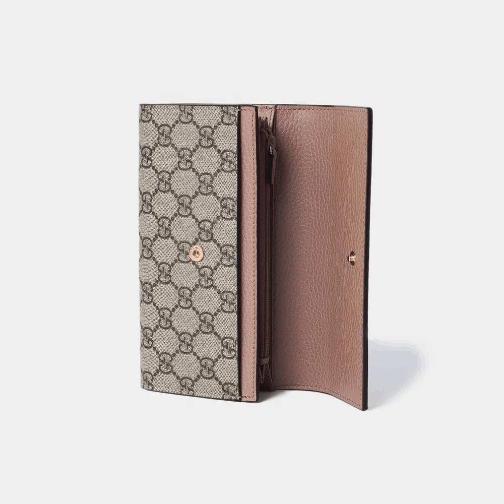 人気商品★GGマーモント・レザー コンチネンタルウォレット