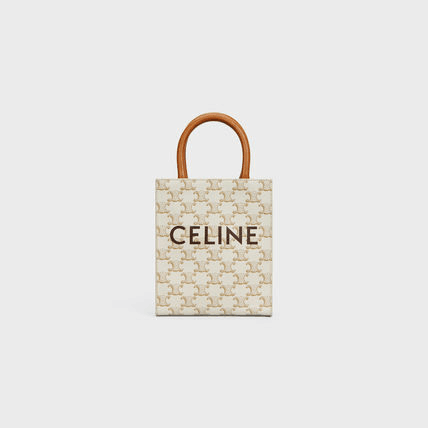 ◆国内発送◆【CELINE】ミニバーティカル カバ ２way キャンバス