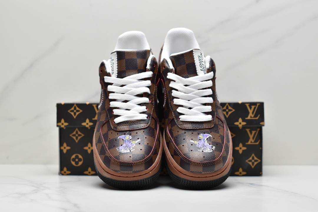 【新商品発売】【今年の新商品】Nike’s Louis Vuitton Air Force 1Xナイキエアフォース1 【本物保証】【代金引換】