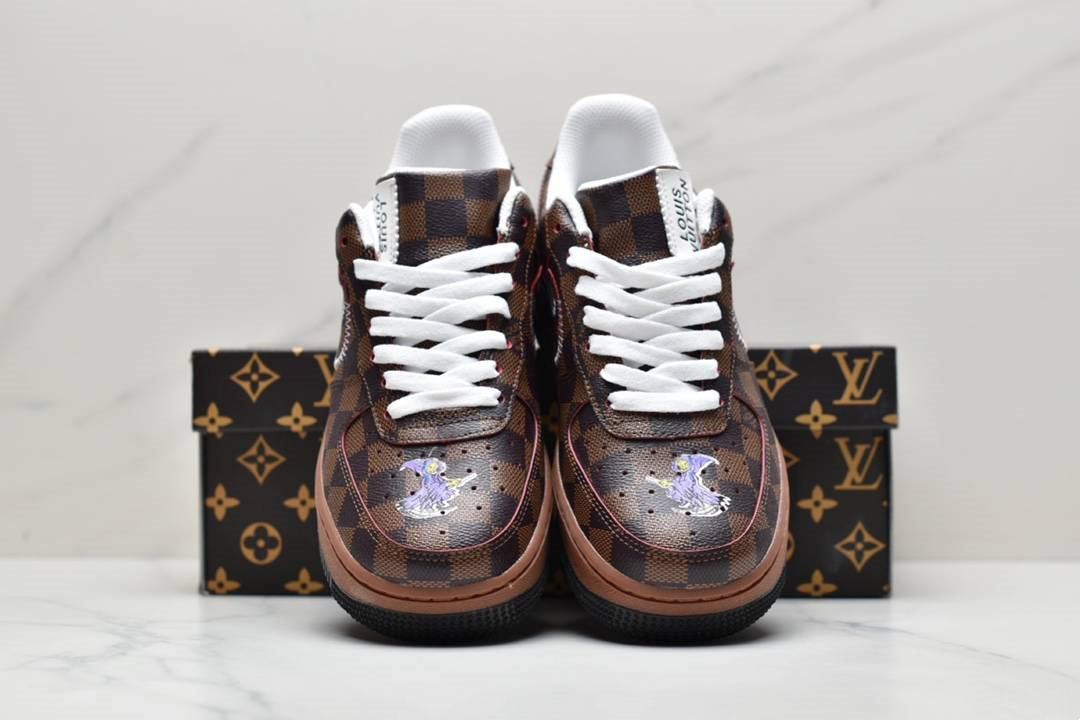【新商品発売】【今年の新商品】Nike’s Louis Vuitton Air Force 1Xナイキエアフォース1 【本物保証】【代金引換】
