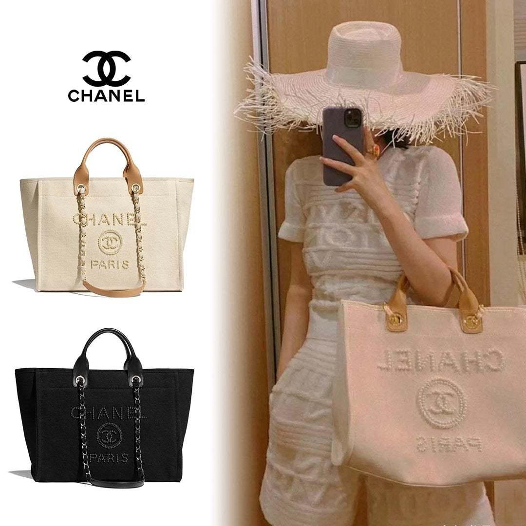 【希少品/入手困難】A4収納可★CHANEL★トートバッグ★2WAY