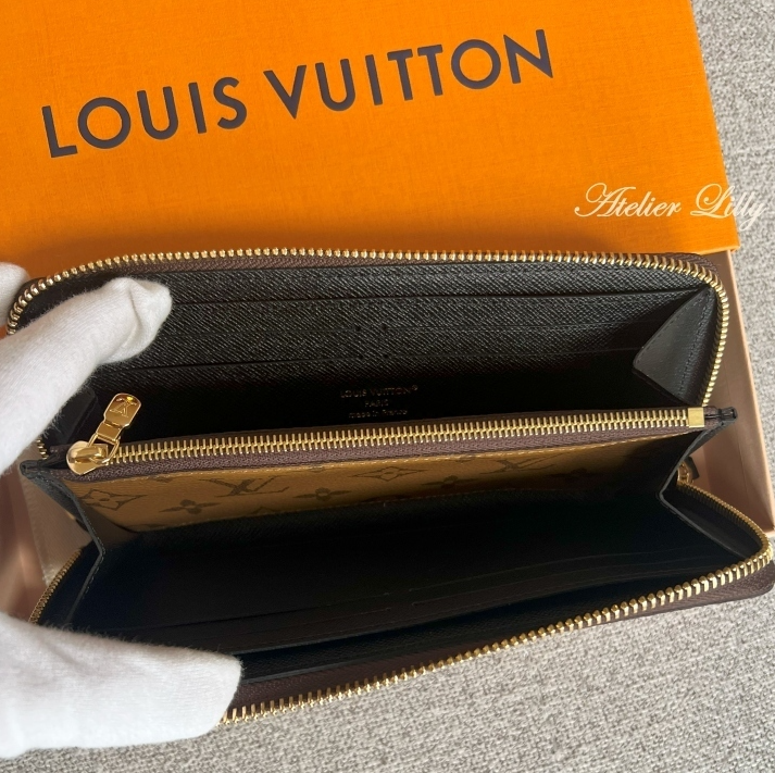 【LOUIS VUITTON】シンプル薄型モデル☆人気 クレマンス 長財布