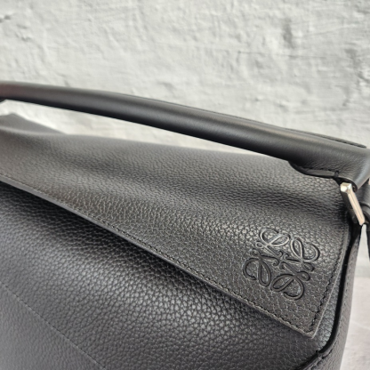 ★送料・関税込★LOEWE★ロエベ ロゴ ラージ パズルバッグ★BK