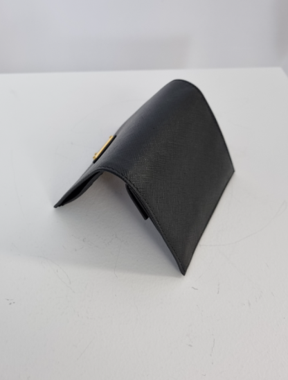 ★関税込★PRADA★SAFFIANO Triangle Logo★折りたたみ財布★