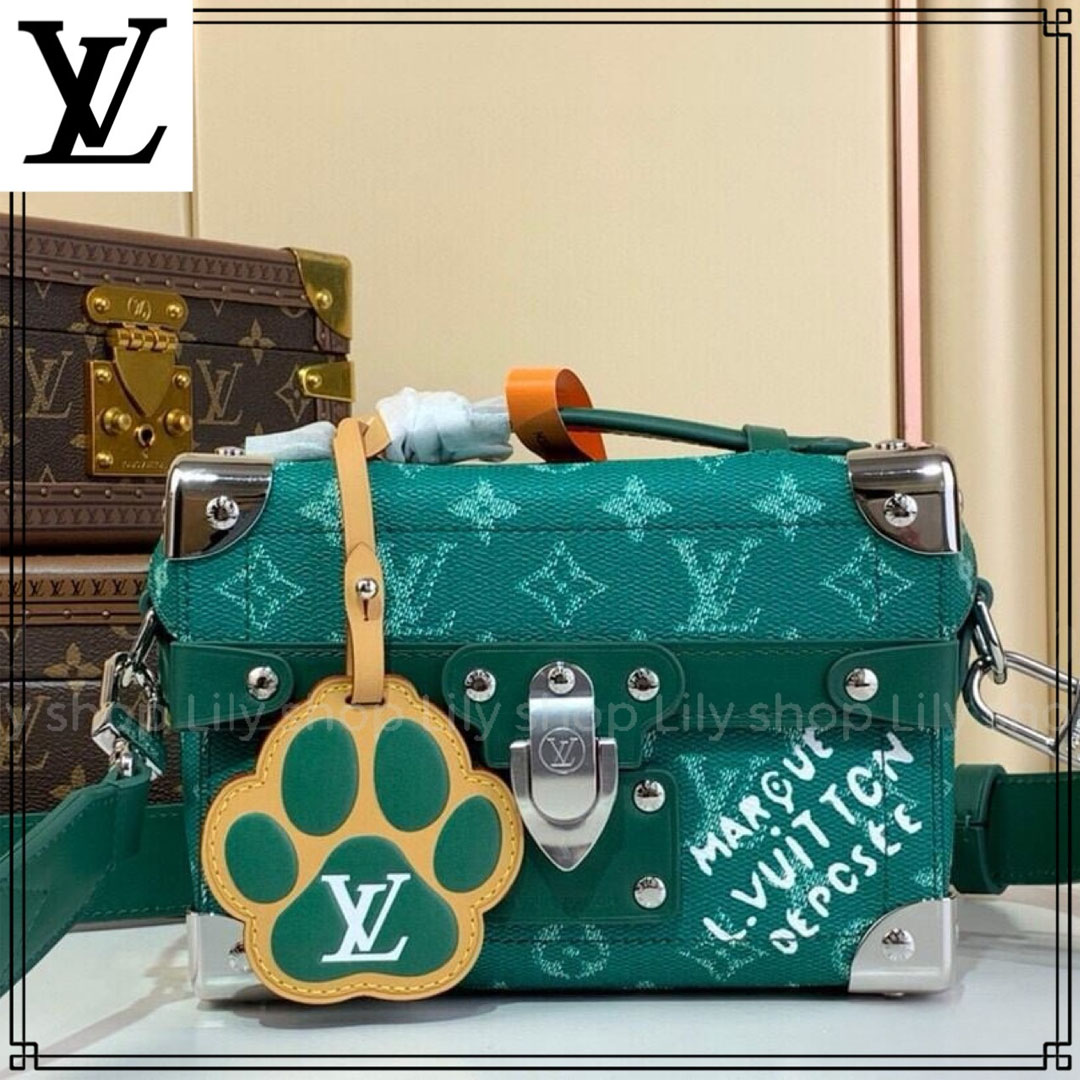 【平野紫耀愛用 /肉球チャーム】Louis Vuitton トランクバッグ