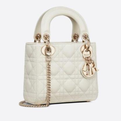 【Dior】 直営店買付・国内発送  LADY DIOR レディーディオール ミニ ハンドバッグ