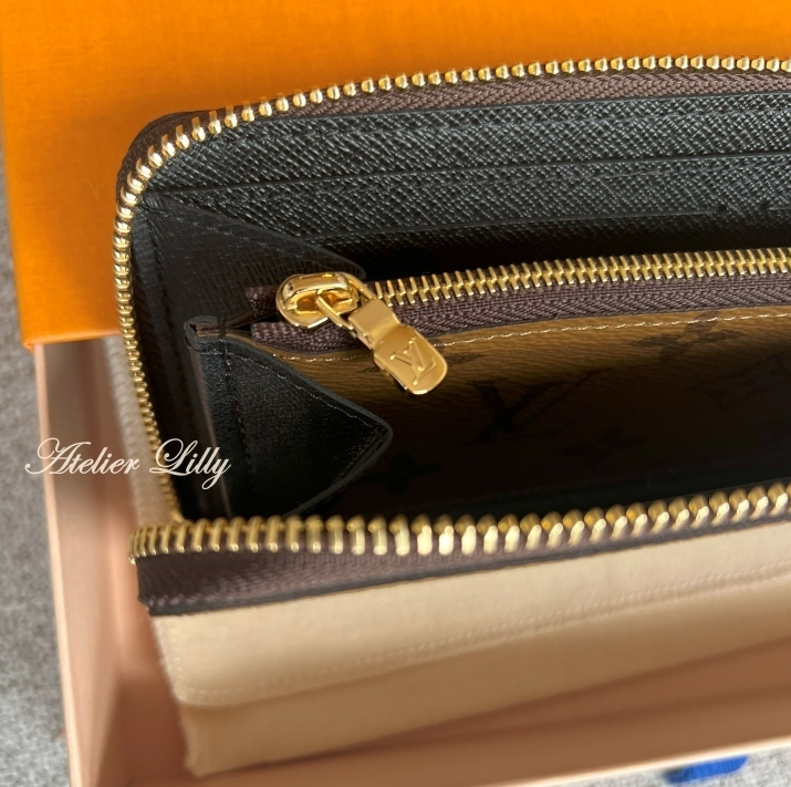 【LOUIS VUITTON】シンプル薄型モデル☆人気 クレマンス 長財布