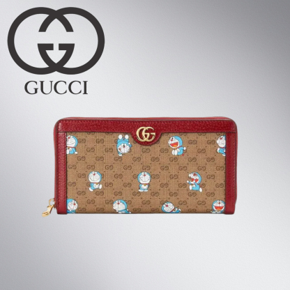 DORAEMON X GUCCI ジップアラウンドウォレット