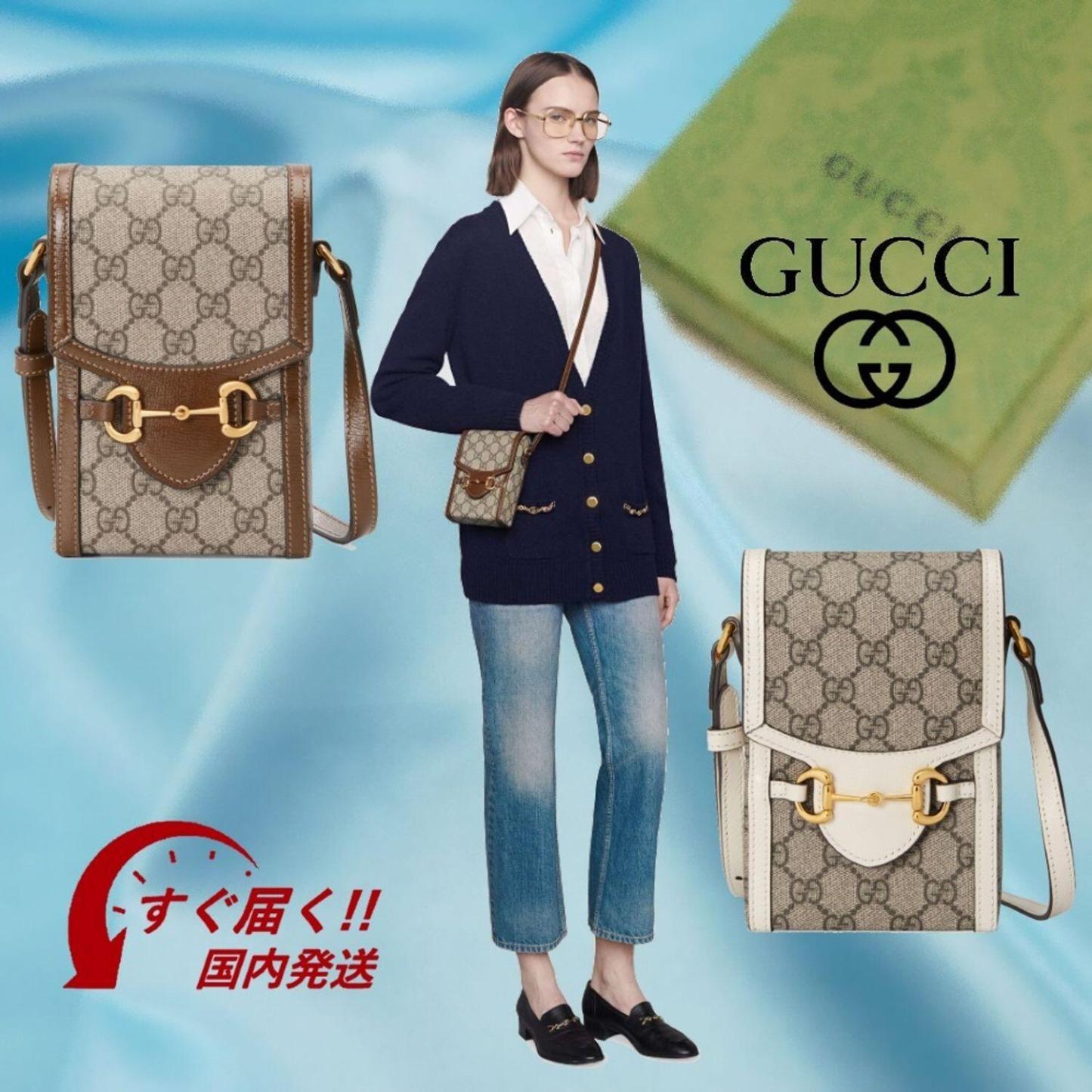 【すぐ届く・国内発送】GUCCI ホースビット 1955 ミニバッグ