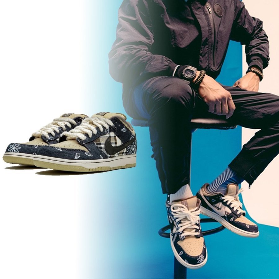 【送料無料】【正規品】Nike SB Dunk Low “Travis Scott”【代金引換】