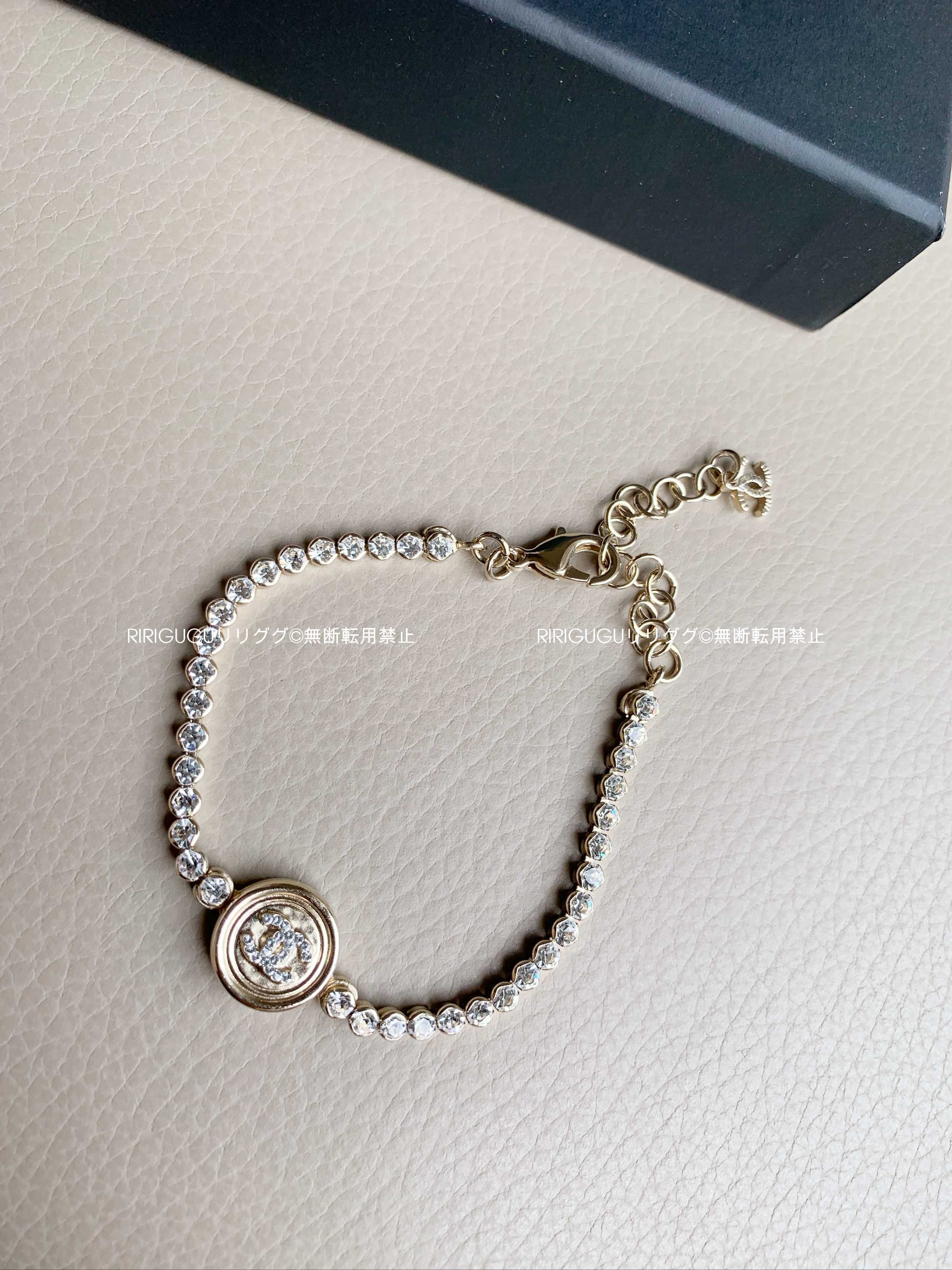 (シャネル)☆AB6236メタル　 CCロゴ　ブレスレット☆