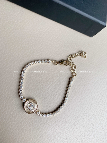 (シャネル)☆AB6236メタル　 CCロゴ　ブレスレット☆