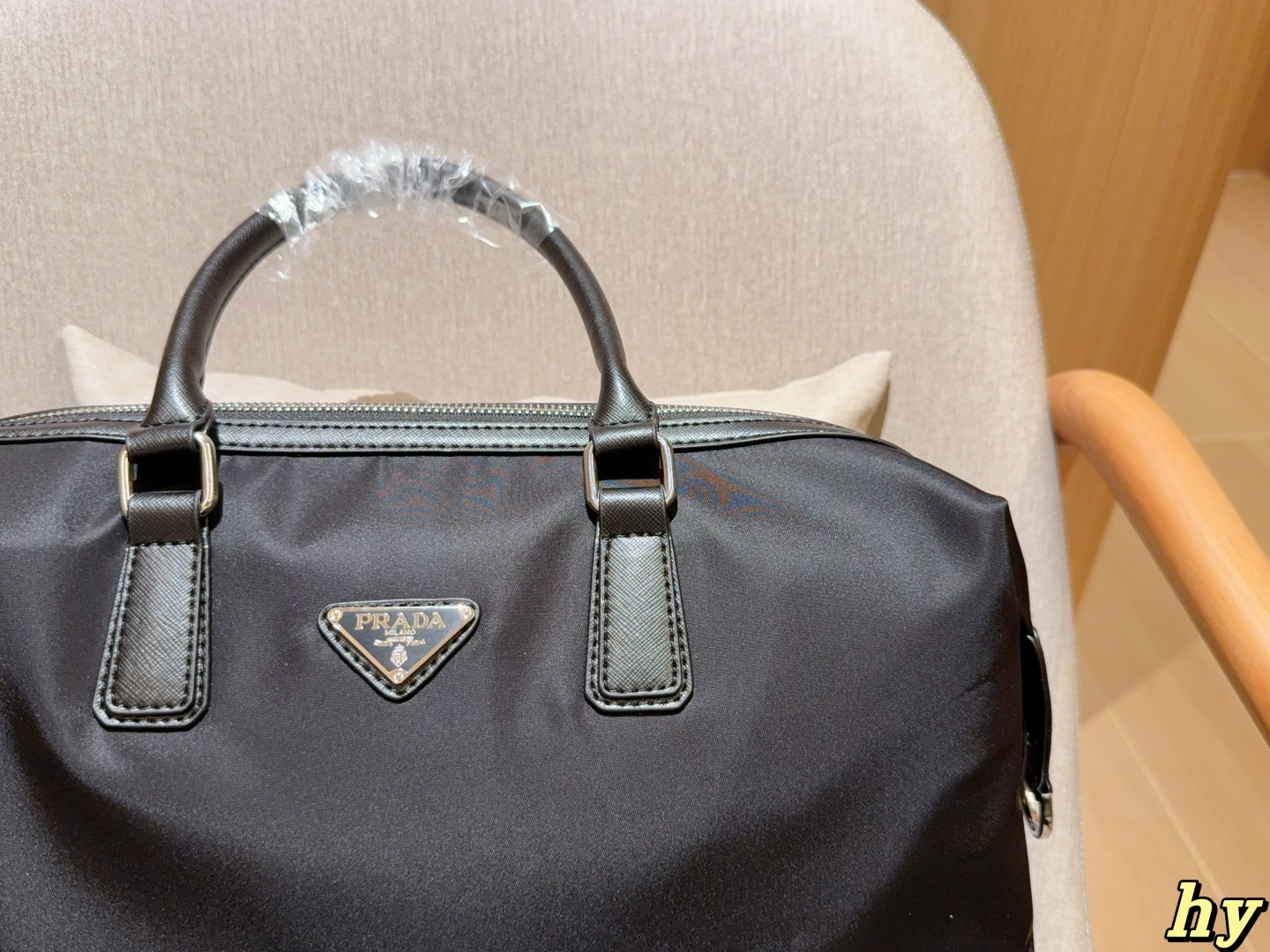 【セール】PRADA プラダ ストラップ付き ナイロン トート 1BG189