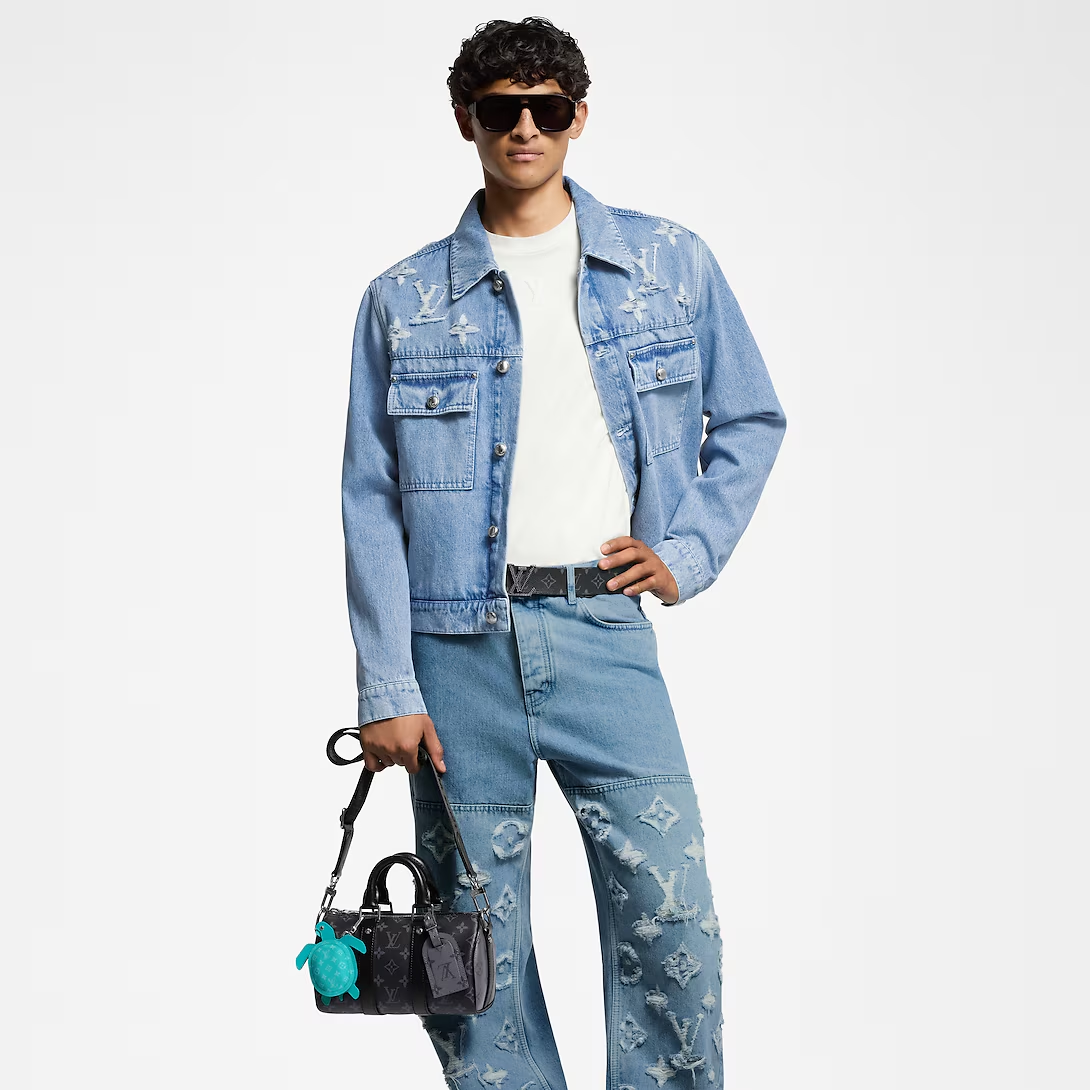 【コンパクトでお洒落♪】LV★キーポル・バンドリエール 25    M46271