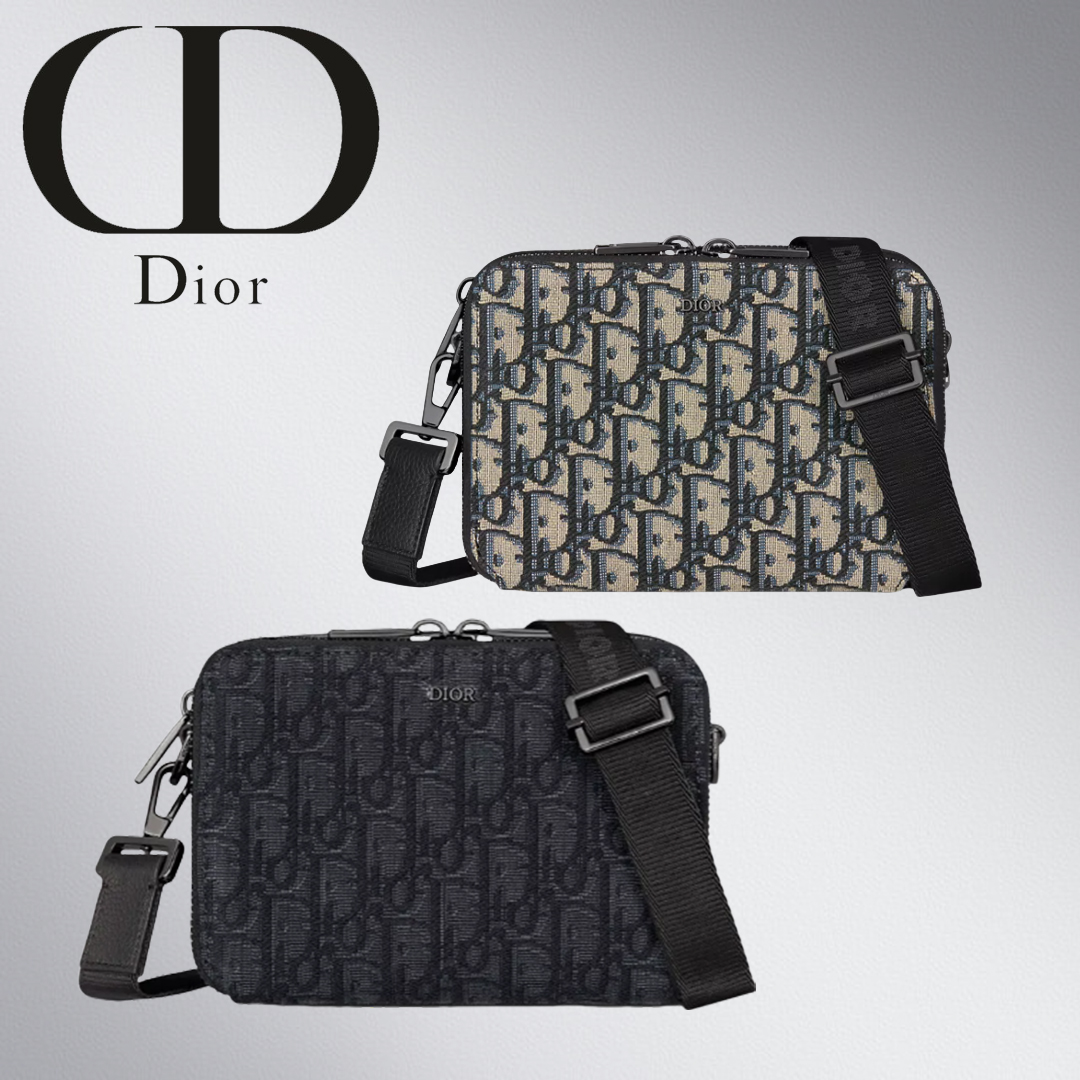 【国内直営即発】DIOR★オブリーク ジャカード ショルダーバッグ