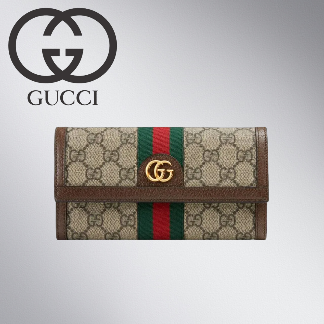 【国内即発】GUCCI オフィディア 2つ折り長財布
