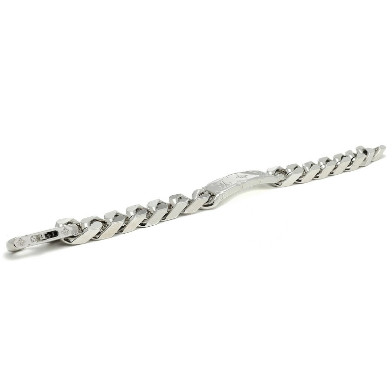 国内即発 Louis Vuitton LV チェーンブレスレット モノブラム