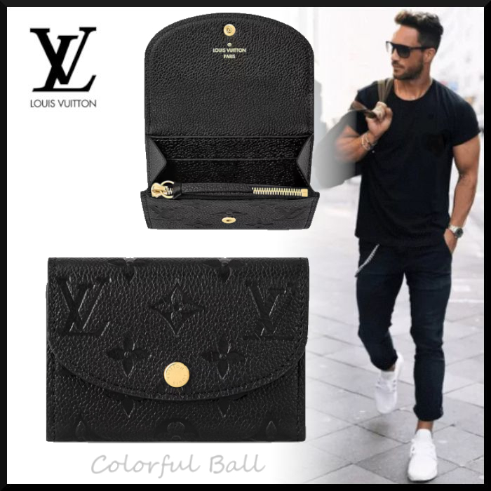 【安心国内】Louis Vuitton　ポルトモネ　ロザリ　ミニ財布
