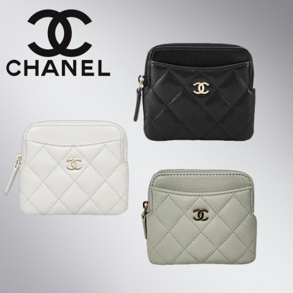 【コンパクトなのに収納力◎】CHANEL ショートウォレット 財布