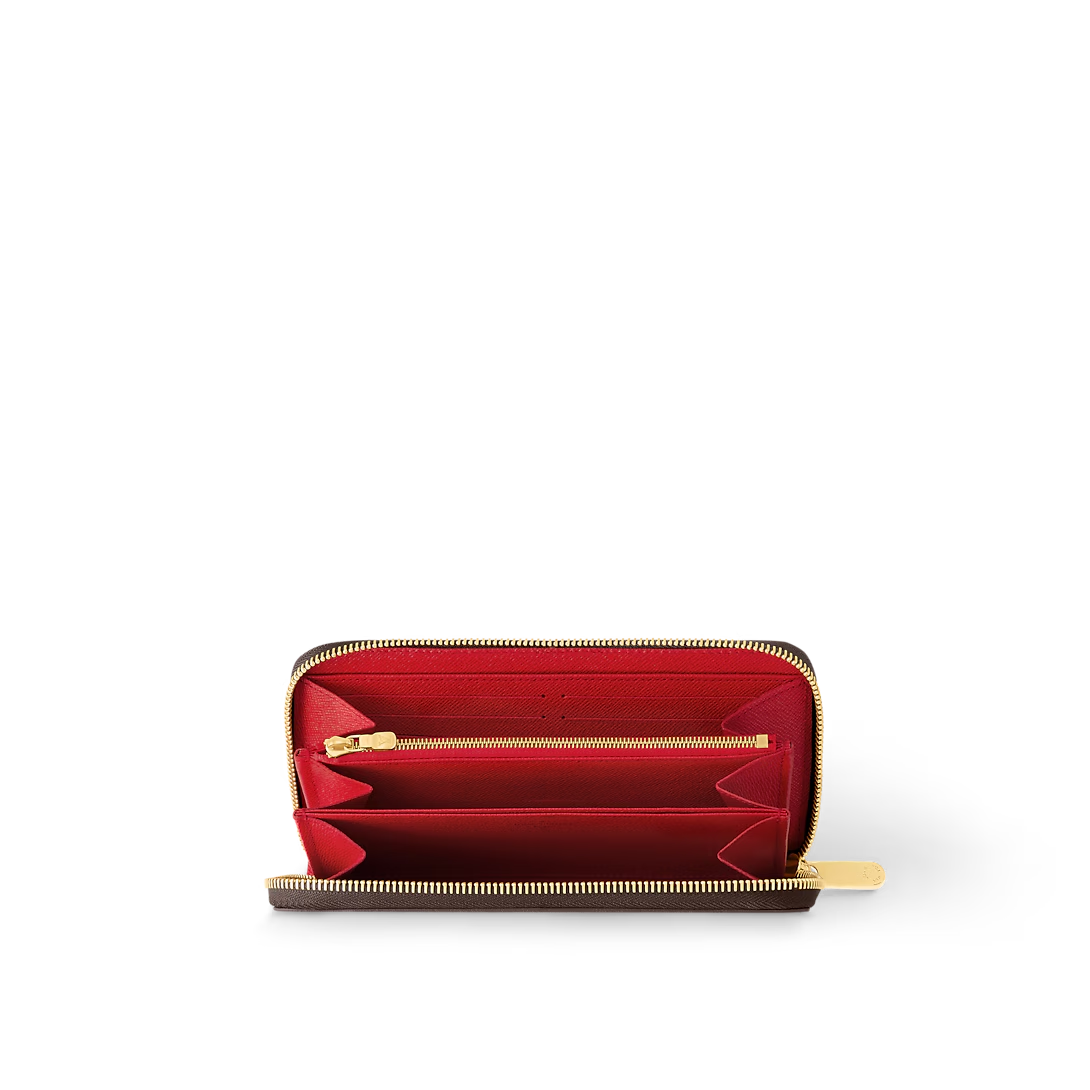 【新品】 ルイヴィトン 新作 ジッピーウォレット モノグラム レッド系 ラウンドファスナー長財布 おしゃれ かわいい かっこいい ロゴ柄 大人 高級 ペア 夫婦 カップル 記念日