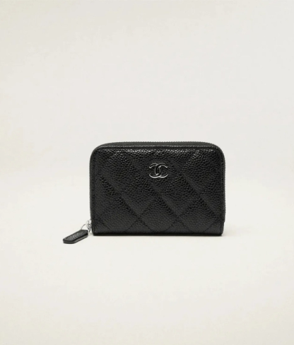 【定番&大人気♪】CHANEL ジップコインパース 折りたたみ財布