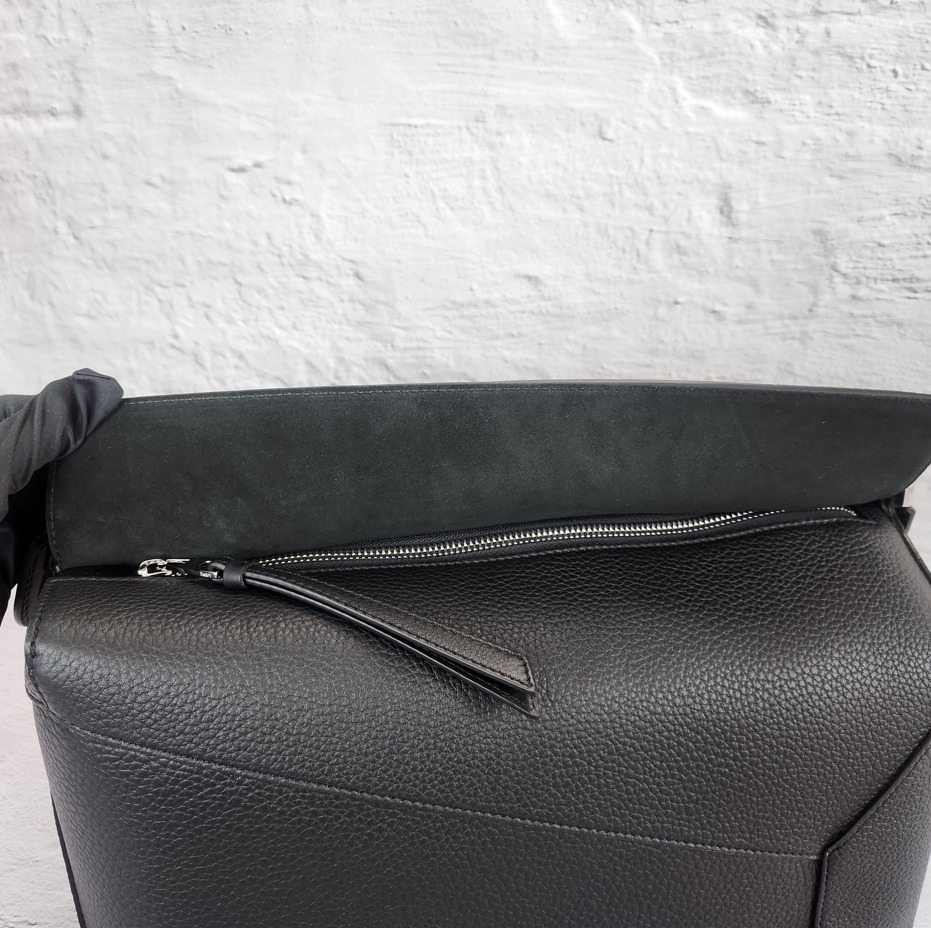 ★送料・関税込★LOEWE★ロエベ ロゴ ラージ パズルバッグ★BK