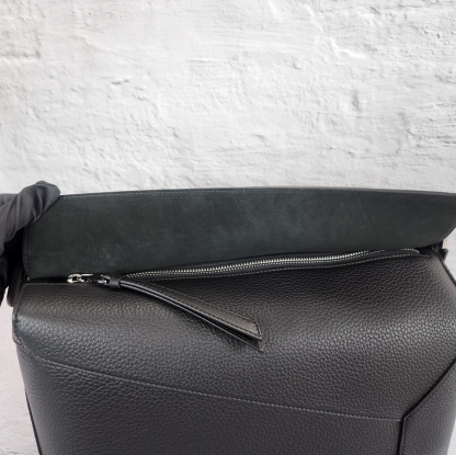 ★送料・関税込★LOEWE★ロエベ ロゴ ラージ パズルバッグ★BK