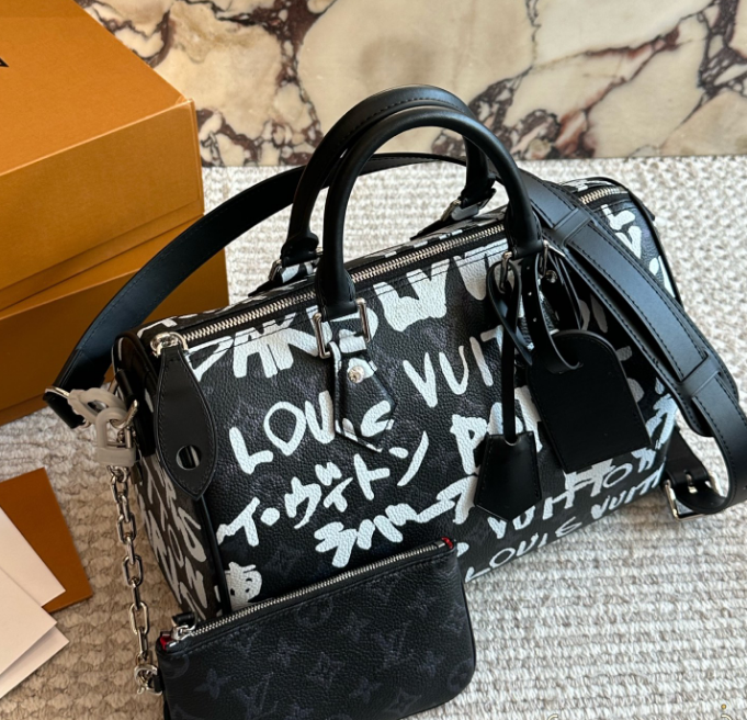 【NIGO コラボ】ルイヴィトン スピーディ30 ハンドバック