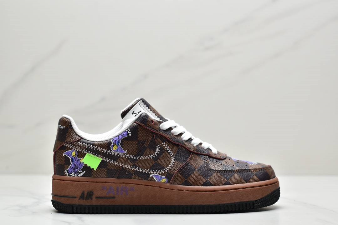 【新商品発売】【今年の新商品】Nike’s Louis Vuitton Air Force 1Xナイキエアフォース1 【本物保証】【代金引換】