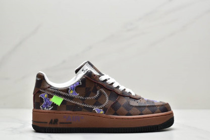 【新商品発売】【今年の新商品】Nike’s Louis Vuitton Air Force 1Xナイキエアフォース1 【本物保証】【代金引換】
