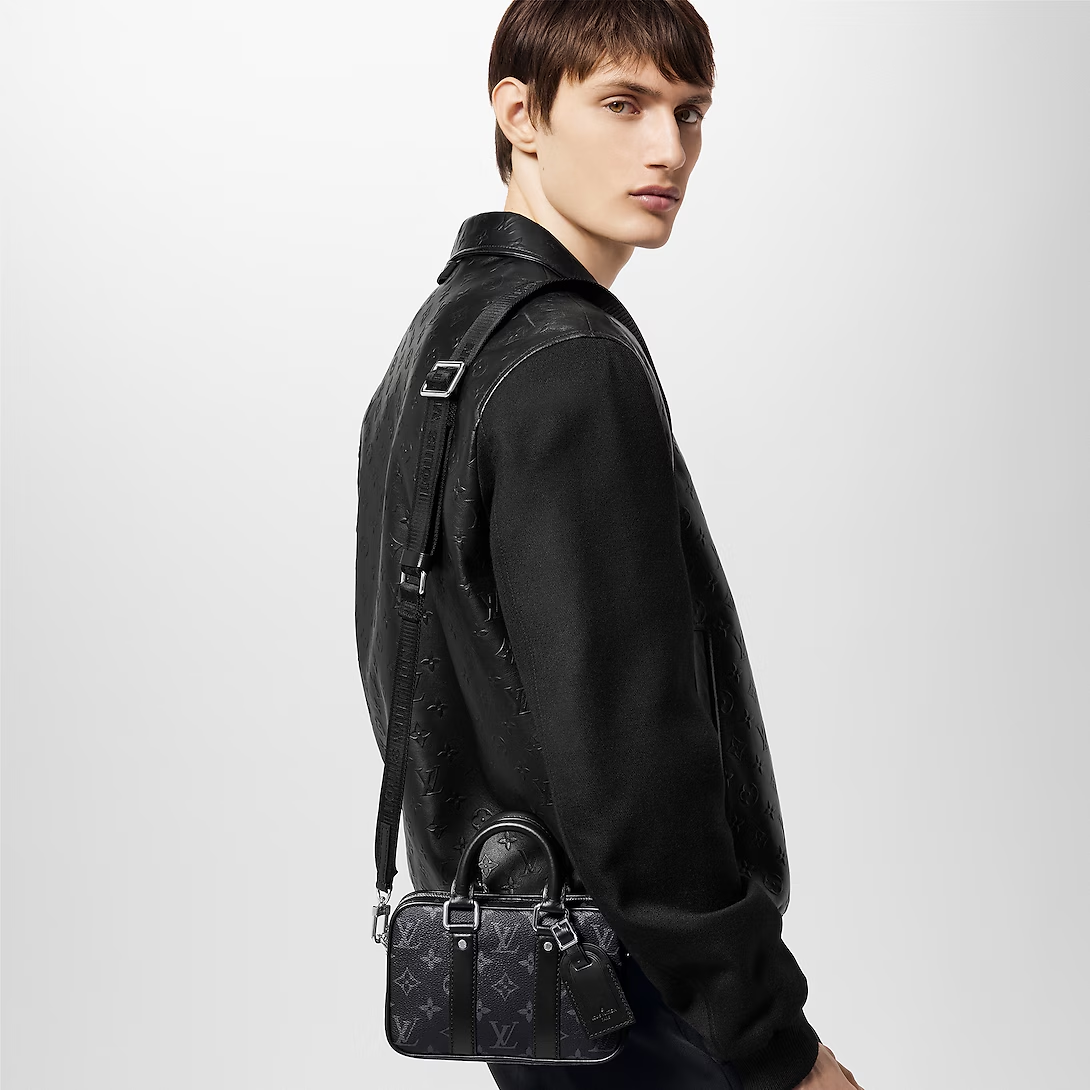 直営店★Louis Vuitton★ナノ・PDV モノグラム ロゴストラップ