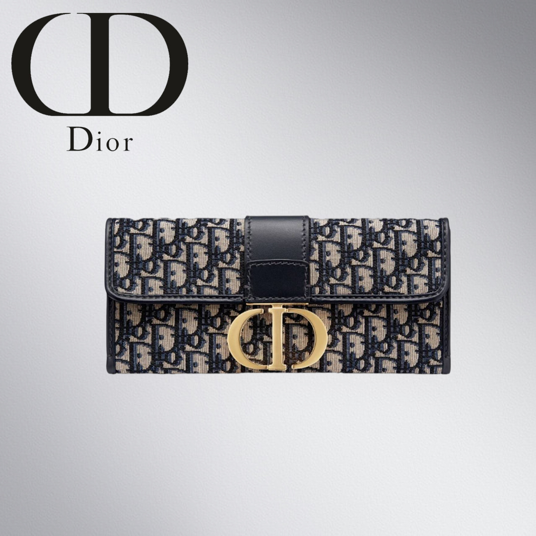Dior(ディオール)★ジャカードキャンバスクラッチバッグ