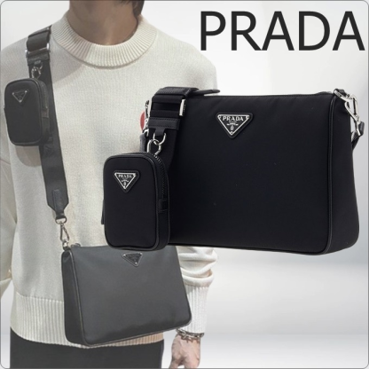 ♦PRADA♦メンズ ショルダーバッグ☆正規品・関税込☆